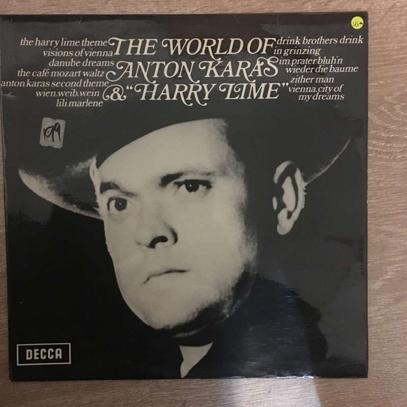 Anton Karas  The World Of Anton Karas & "Harry Lime" - Vinyl LP Record - Opened  - Very-Goo...