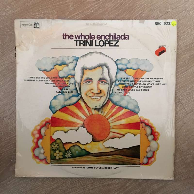 Trini Lopez - The Whole Enchilada - Vinyl LP Record  - Opened  - Very-Good+ Quality (VG+) Vinyl