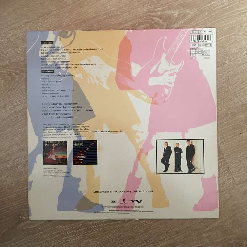 Steppin' To The Shadows - Vinyl LP Record  - Opened  - Very-Good+ Quality (VG+) Vinyl