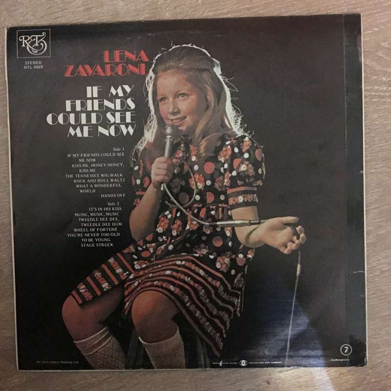 Lena Zavaroni - If My Friends Could See Me Now - Vinyl LP Record - Opened  - Very-Good+ Quality (...