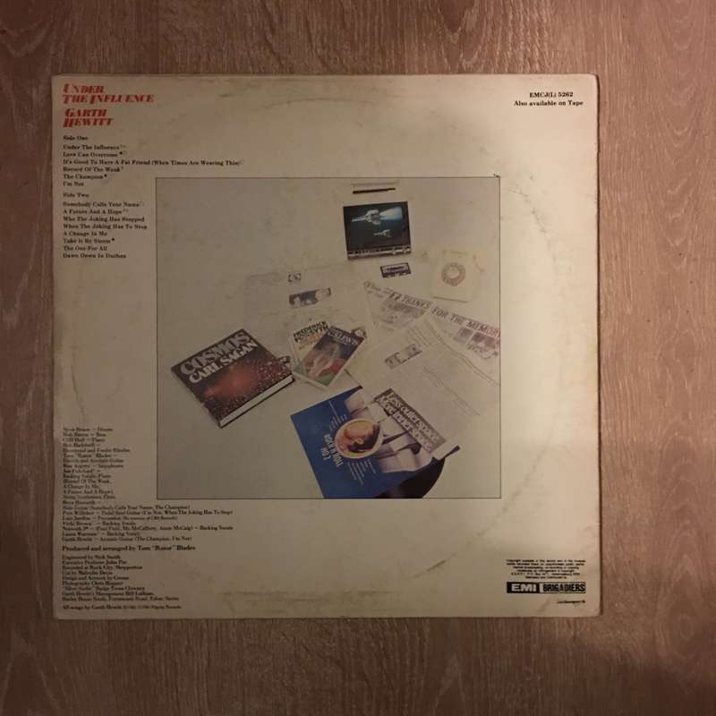 Garth Hewitt - Under The Influence - Vinyl LP Record - Opened  - Very-Good Quality (VG)