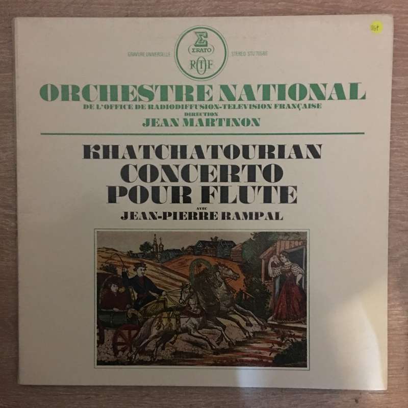 Khachaturian  Concerto For Flute  - Jean-Pierre Rampal, National Orchestra Of The O.R.T.F.,...