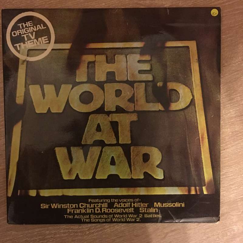 The World at War - Original TV Theme - Vinyl  Record - Opened  - Very-Good+ Quality (VG+)