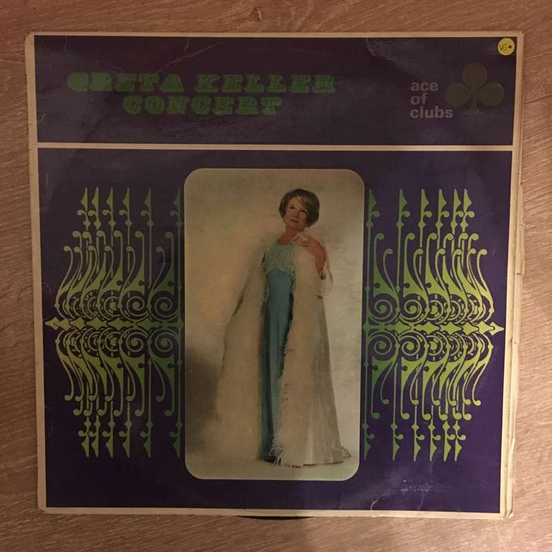 Greta Keller  Greta Keller Concert with Kurt Werner - Vinyl LP Record - Opened  - Very-Good...