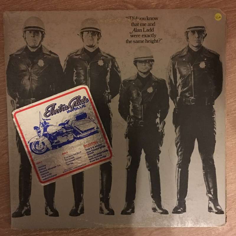 James William Guercio  Electra Glide In Blue (Original Motion Picture Soundtrack) - Vinyl  ...