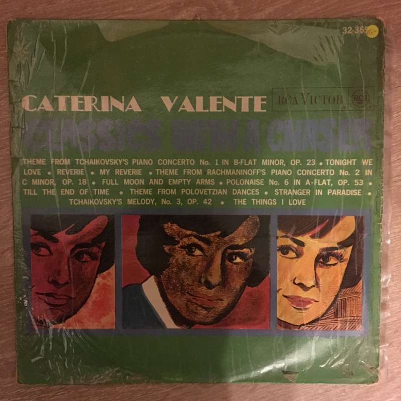 Caterina Valente - Classics wIth A Chaser - Vinyl LP Record  (VG-)