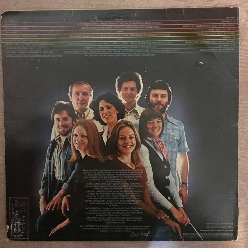 Swingle II  Pieces Of Eight - Vinyl LP Record - Opened  - Very-Good Quality (VG)