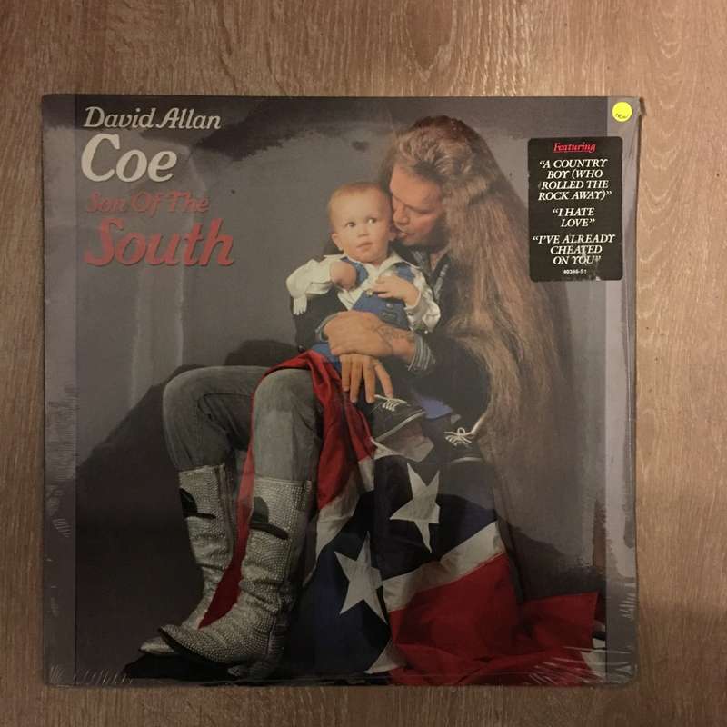 David Allen Coe - Son Of The South -  Vinyl LP Record -  Sealed