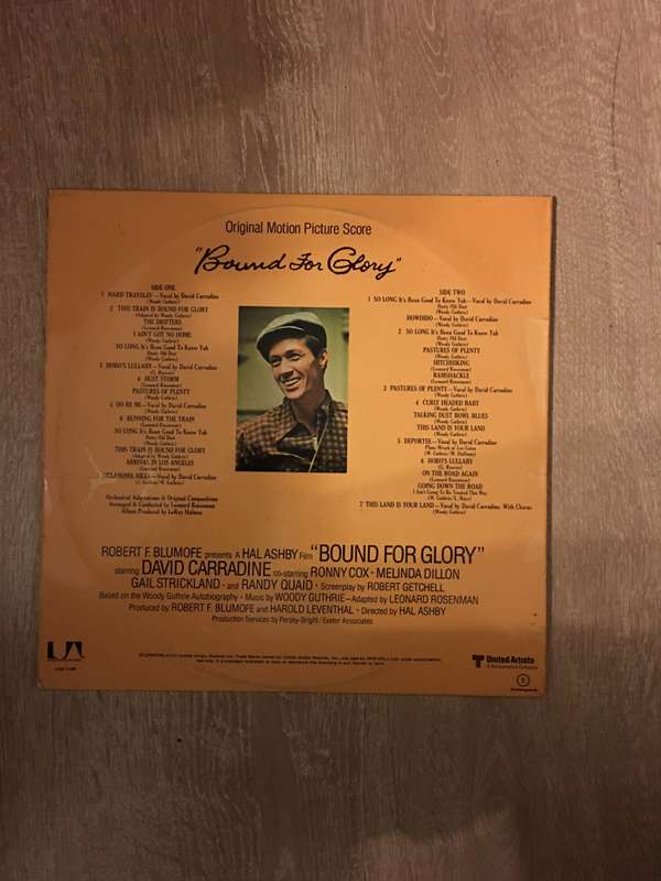 Bound For Glory  - Vinyl LP Record  - Opened  - Very-Good+ Quality (VG+)