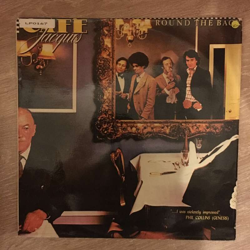 Café Jacques  Round The Back - Vinyl  Record - Opened  - Very-Good+ Quality (VG+)