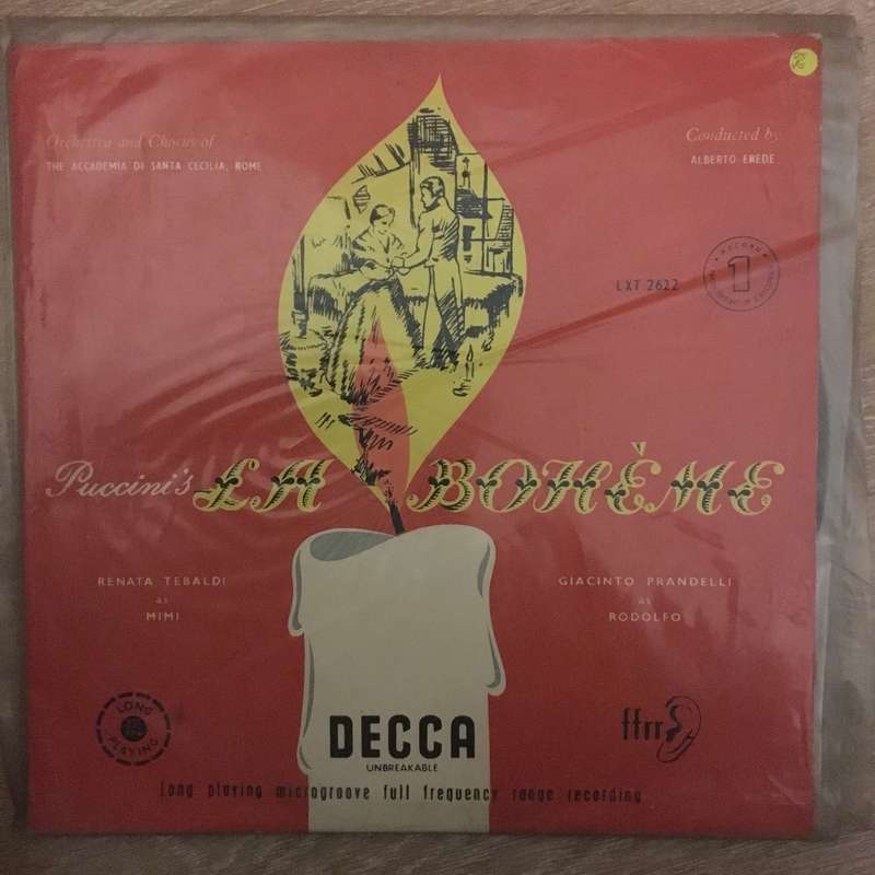 Giacomo Puccini, Renata Tebaldi, Giacinto Prandelli  La Boheme - 2 x Vinyl LP Record Set - ...