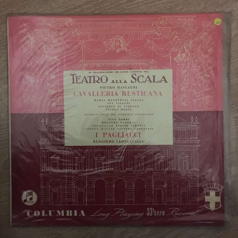 Mascagni - Cavalleria Rusticana - Vinyl LP - Opened  - Very-Good+ Quality (VG+)