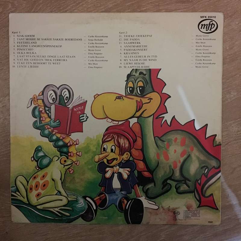 Die Allerbeste Kinderliedjies   Vinyl LP Record - Opened  - Good+ Quality (G+)