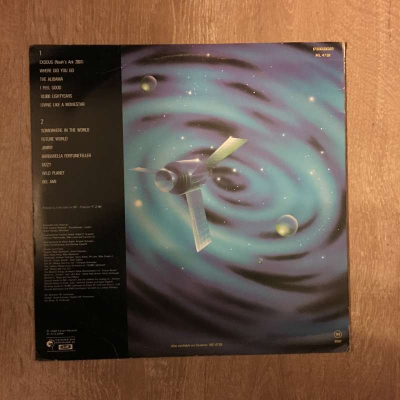 Boney M - Ten Thousand Light Years - Vinyl LP Record - Very-Good+ Quality (VG+) (verygoodplus)