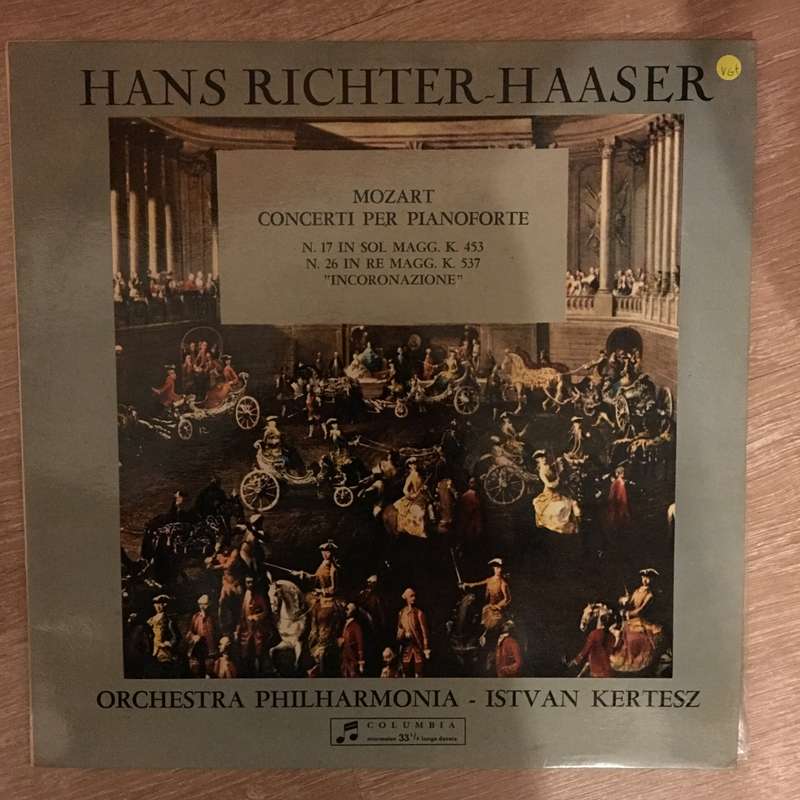 Philharmonia Orchestra, István Kertész, Hans Richter-Haaser, Mozart  Concerto N. 17 In So...