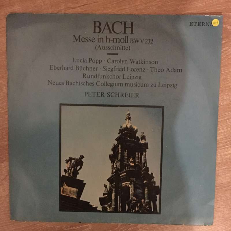 Bach - Messe in H-Moll - BWV 232 -  Schreier - Vinyl  Record - Opened  - Very-Good+ Quality (VG+)