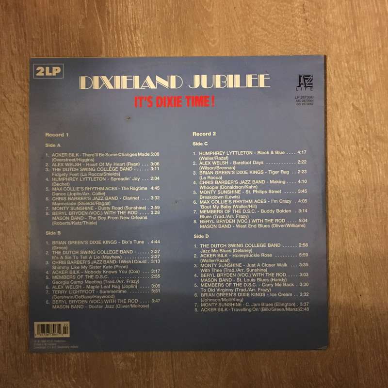 Various - Dixieland Jubilee - Double Vinyl LP Record  - Opened  - Very-Good+ Quality (VG+)