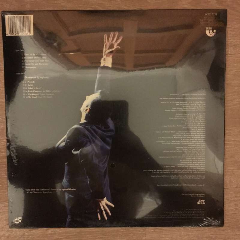 Marc Almond  Tenement Symphony (Electronic - Synth Pop) - Vinyl LP Record - Sealed