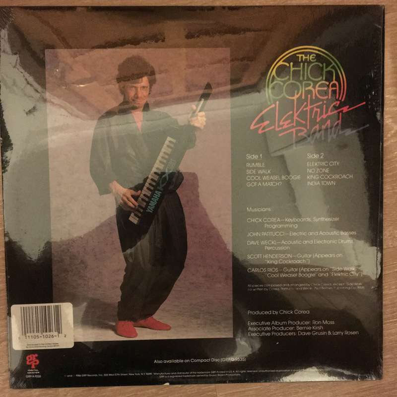 The Chick Corea Elektric Band-  Vinyl Record LP - Sealed