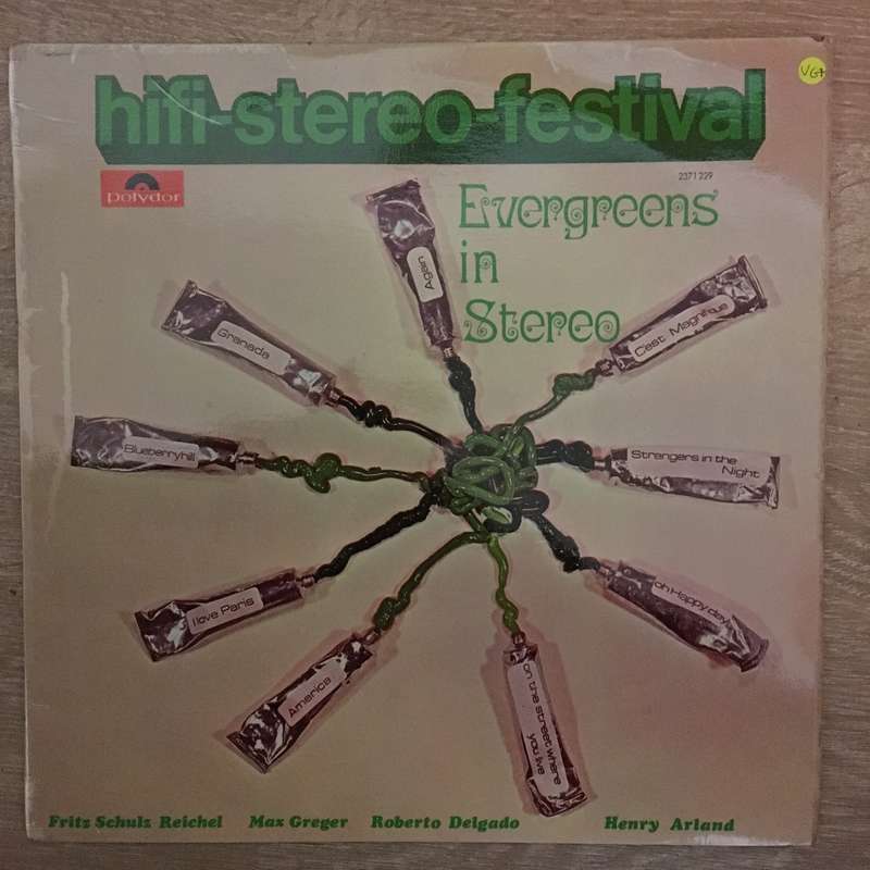 Evergreens In Stereo - Vinyl LP- Opened  - Very-Good+ Quality (VG+)