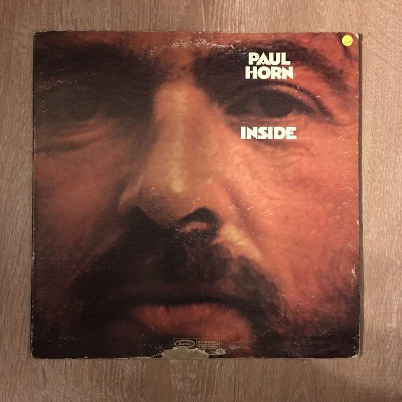 Paul Horn - Inside -  Vinyl LP Record  - Opened  - Very-Good+ Quality (VG+)