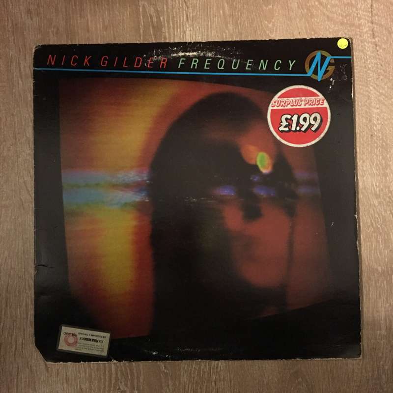 Nick Gilder - Frequency -  Vinyl LP Record  - Opened  - Very-Good+ Quality (VG+)