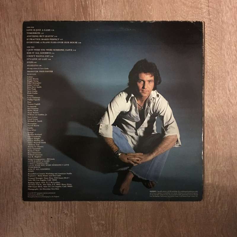 Larry Gatlin - Love Is Just A Game - Vinyl LP Record - Opened  - Very-Good Quality (VG)