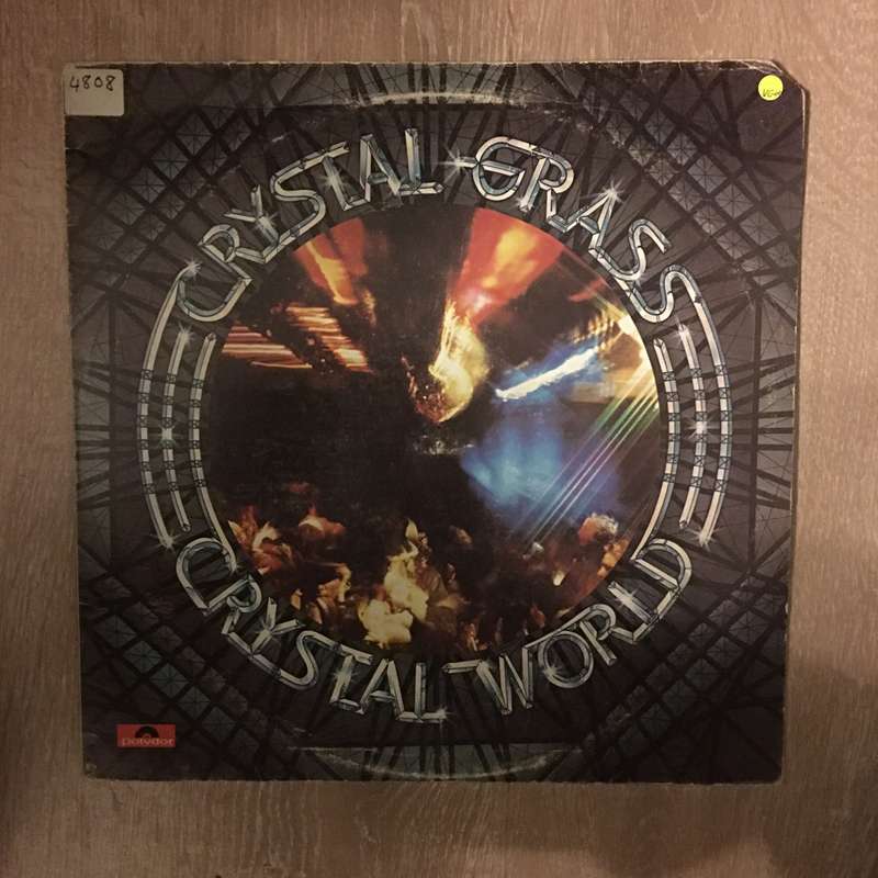 Crystal Grass - Crystal World -  Vinyl LP Record  - Opened  - Very-Good+ Quality (VG+)