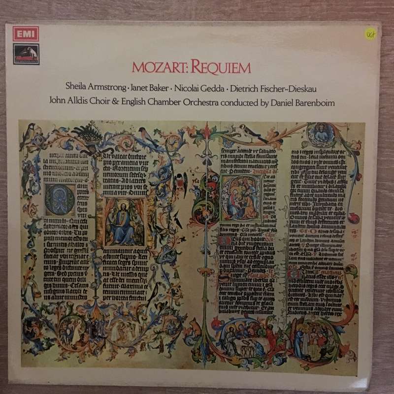 Mozart  Requiem In D Minor, K.626 - Vinyl LP Record - Opened  - Very-Good+ Quality (VG+)