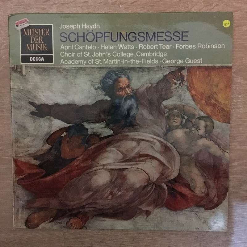 Joseph Haydn  Schöpfungsmesse - Vinyl LP Record - Opened  - Very-Good+ Quality (VG+)