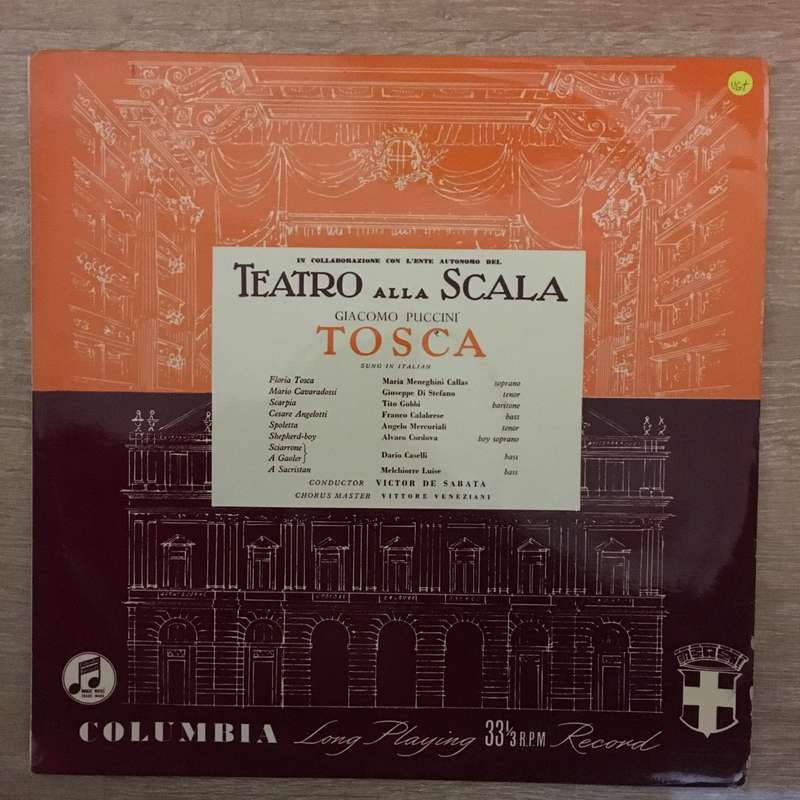 Teatro Alla Scala With Maria Callas, Giuseppe Di Stefano, Tito Gobbi Conducted By Victor De Sabat...
