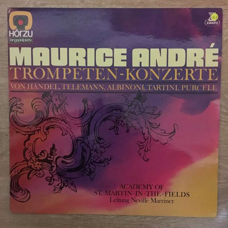 Maurice André  Trompeten-Konzerte - Vinyl LP Record - Opened  - Very-Good+ Quality (VG+)
