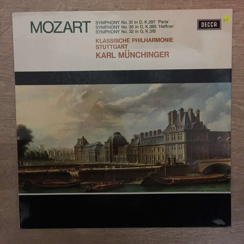 Mozart, Klassische Philharmonie Stuttgart, Karl Münchinger  Symphony No. 31 In D, K.297 'P...