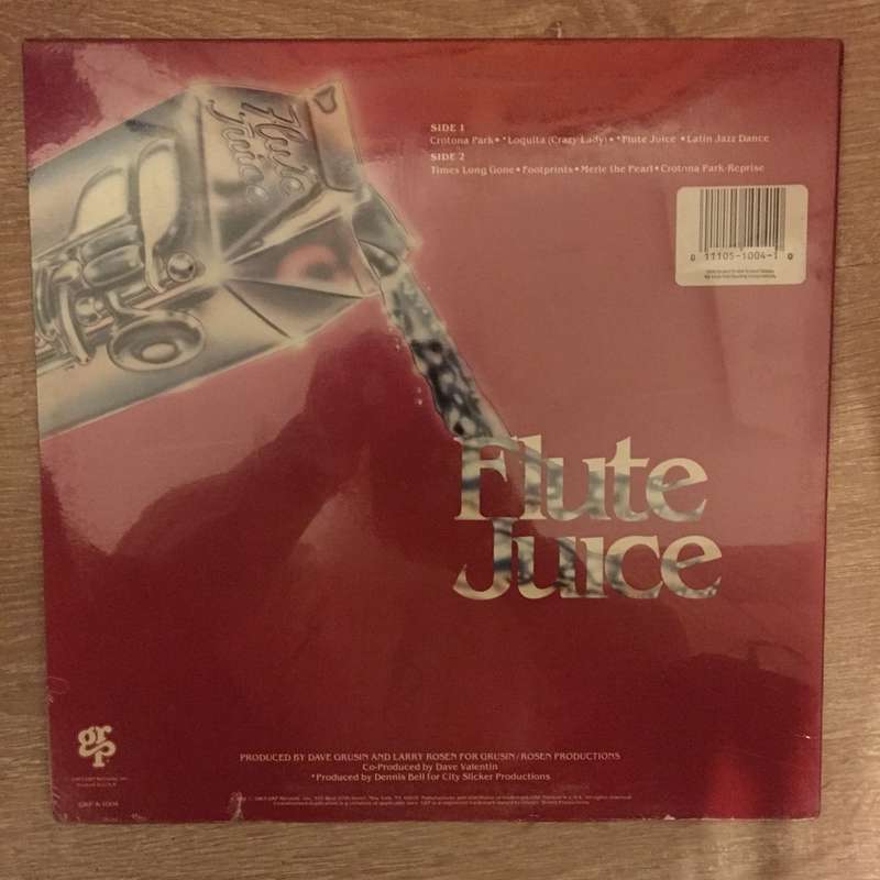 Dave Valentin - Flute Juice -  Vinyl LP Record - Sealed