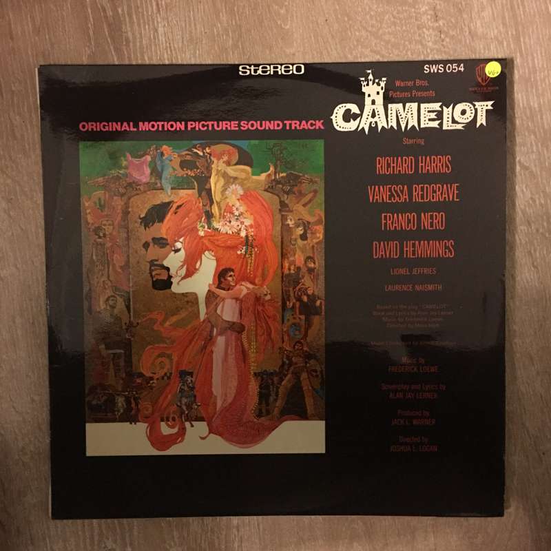 Camelot - Original Motion Picture Soundtrack - Vinyl LP Record  - Opened  - Very-Good+ Quality (VG+)