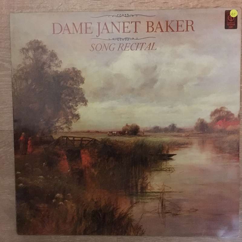 Janet Baker  Song Recital - Vinyl LP Record - Opened  - Very-Good+ Quality (VG+)