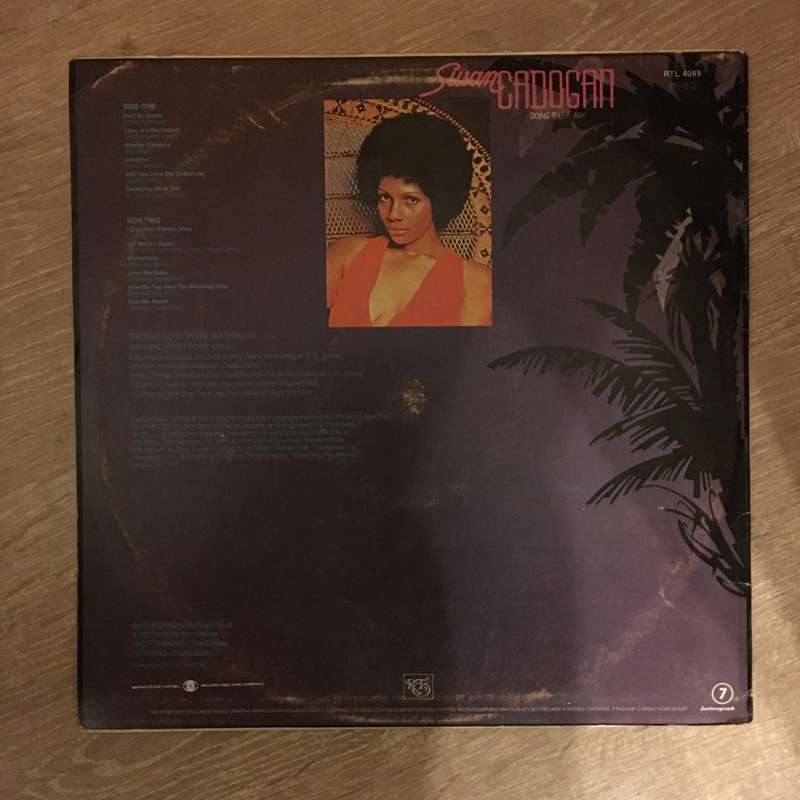 Susan Cadogan  Doing It Her Way -  Vinyl  Record - Opened  - Very-Good+ Quality (VG+)