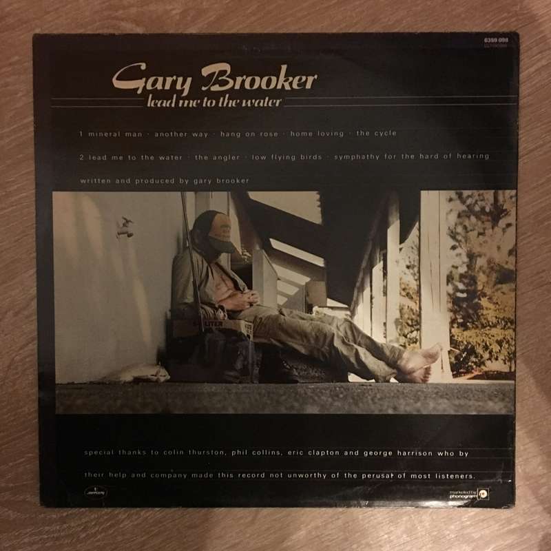 Gary Brooker  Lead Me To The Water -  Vinyl  Record - Opened  - Very-Good+ Quality (VG+)