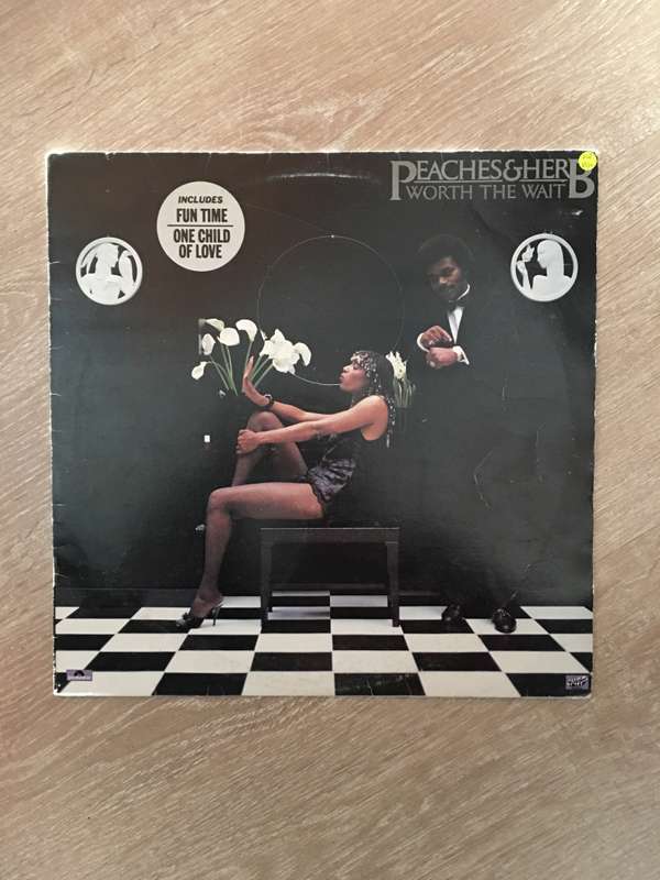 Peaches & Herb - Worth The Wait - Vinyl LP Record - Opened  - Very-Good+ Quality (VG+)