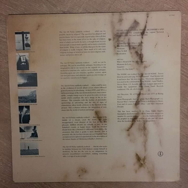 The Art Of Noise  Who's Afraid Of The Art Of Noise -  Vinyl LP Record - Opened  - Very-G...
