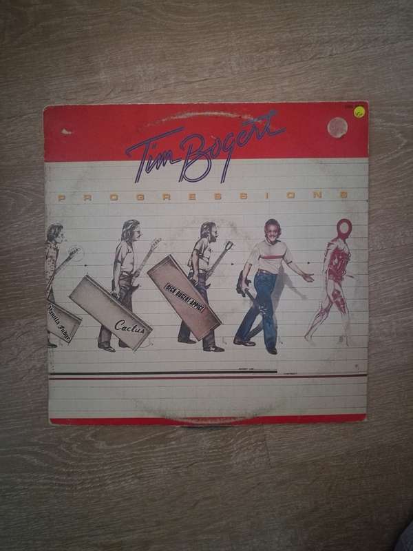 Tim Bogert  Progressions - Vinyl LP Record - Opened  - Very-Good+ Quality (VG+)