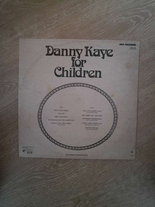 Danny Kaye For Chiildren - Vinyl LP Record - Opened  - Very-Good Quality (VG)