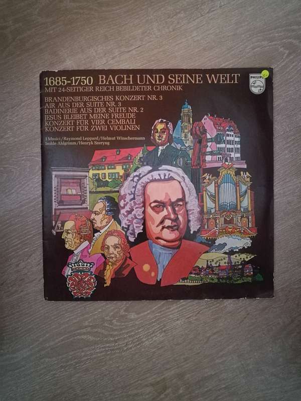 Bach Und Seine Welt - Vinyl LP Record - Opened  - Very-Good+ Quality (VG+)