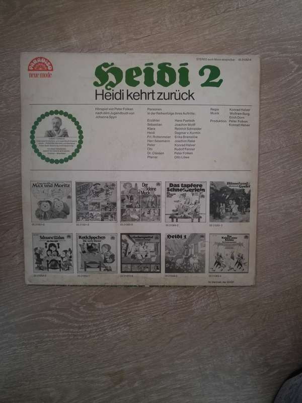 Heidi 2 - Vinyl LP Record - Opened  - Very-Good Quality (VG)