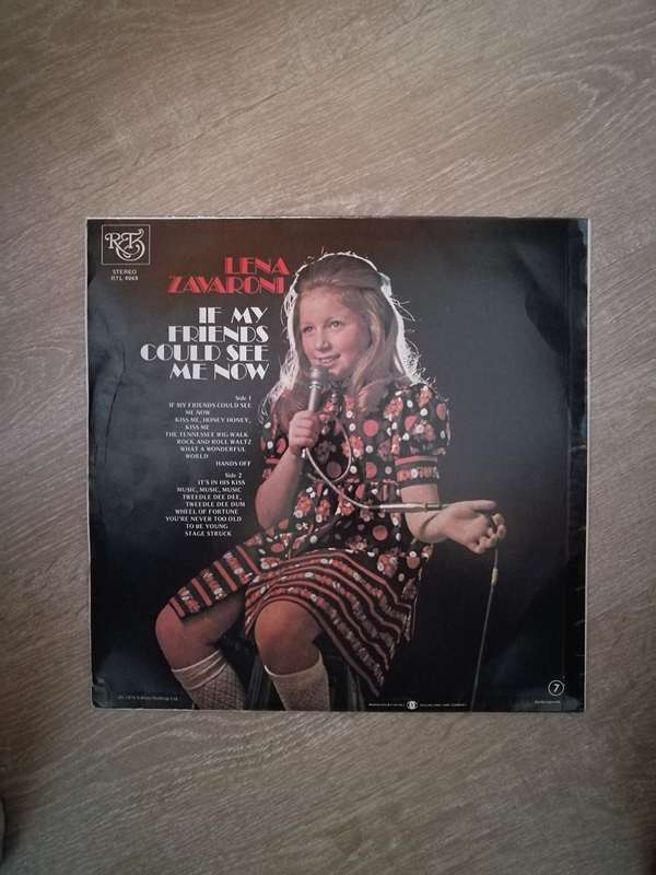 Lena Zavaroni - If My Friends Could See Me Now - Vinyl LP Record - Opened  - Very-Good Quality (VG)