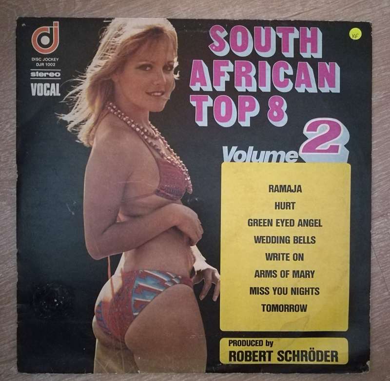 South African Top 8 - Vol 2 - Vinyl LP Record - Very-Good Quality (VG)