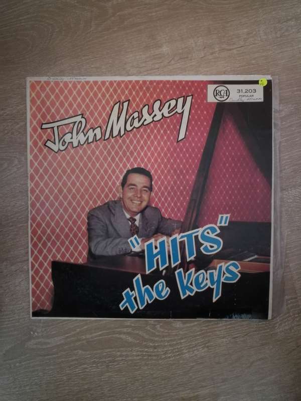 John Massey Hits The Keys - Vinyl LP Record - Opened  - Very-Good Quality (VG)
