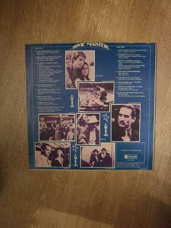 16 Original Soundtrack Recordings - Movie Masters  - Vinyl LP Record - Very-Good+ Quality (VG+)