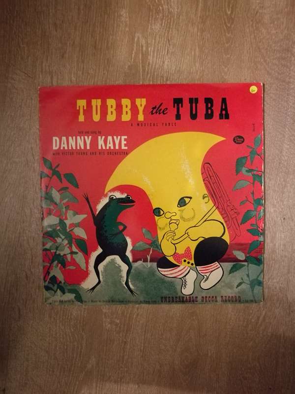 Danny Kaye - Tubby The Tuba - Vinyl LP Record - Opened  - Good+ Quality (G+)