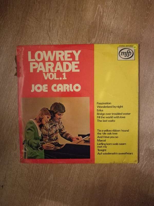 Lowley Parade No 1 - Joe Carlo - Vinyl LP Record - Opened  - Very-Good+ Quality (VG+)